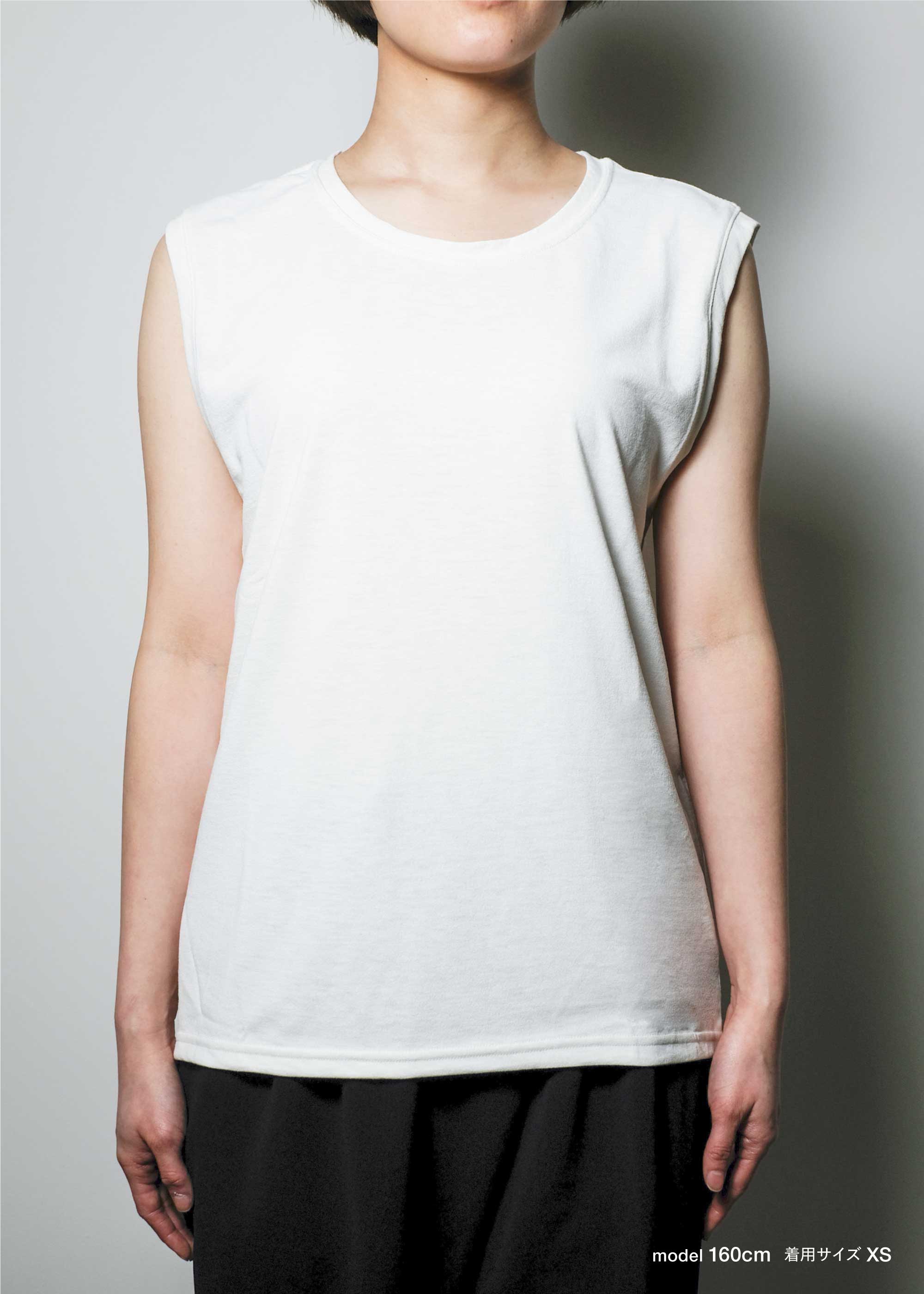 DRYCOTTONY SLEEVELESS T-SHIRT （ドライコットニースリーブレスT