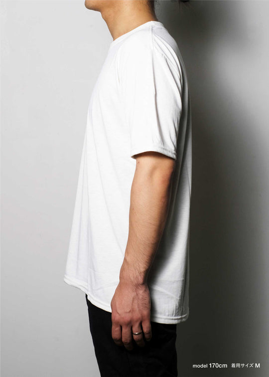 White / model:170cm 着用サイズ:M *サイズ選びの参考にされてください。