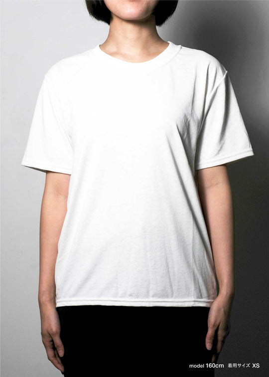 White / model:160cm 着用サイズ:XS *サイズ選びの参考にされてください。